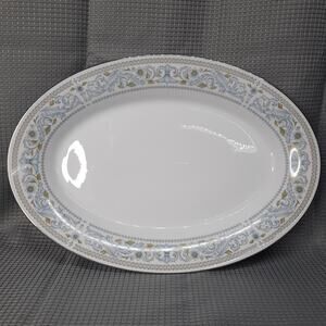 Vintage CROWN MING Princess Pattern 14" Oval Serving Platter